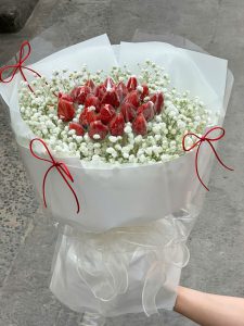 Bó-hoa-dâu-tây-