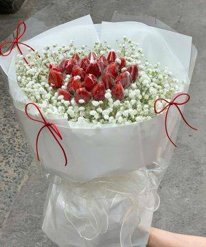 Bó-hoa-dâu-tây-