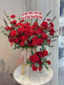Hoa Chúc Mừng đỏ