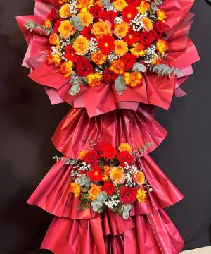 Kệ hoa chúc mừng