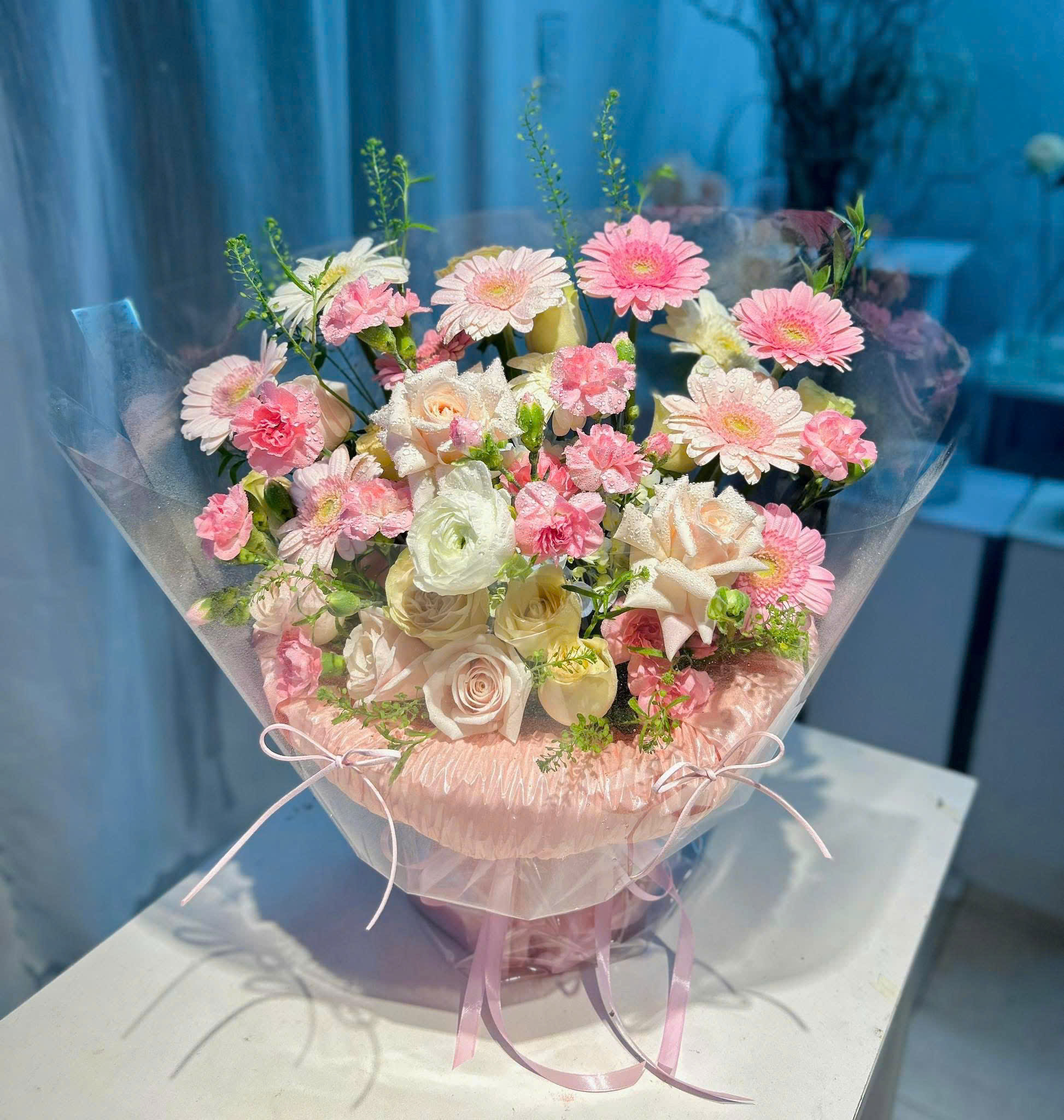 bó hoa tặng sinh nhật bạn gái